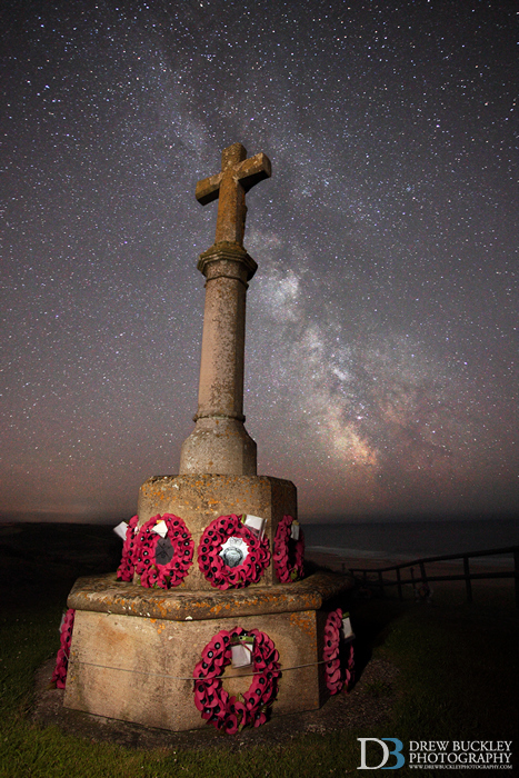 Milky Way - Freshwater West War Memorial